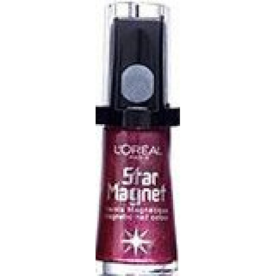 Loreal Paris Star Magnet lak na nechty Red 6 ml