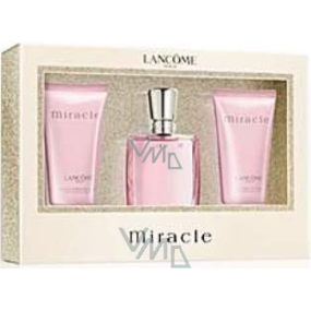 Lancome Miracle toaletná voda pre ženy 30 ml + telové mlieko 50 ml + sprchový gél 50 ml, darčeková sada