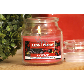 Lima Aroma Dreams Lesné plody aromatická sviečka pohárik s viečkom 120 g