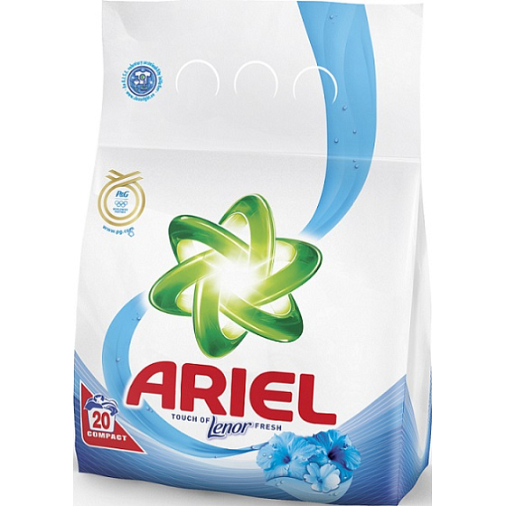 Ariel Touch of Lenor Fresh prací prášok 20 dávok 1,4 kg