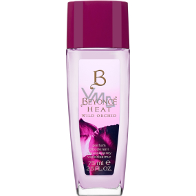 Beyoncé Heat Wild Orchid parfumovaný dezodorant sklo pre ženy 75 ml
