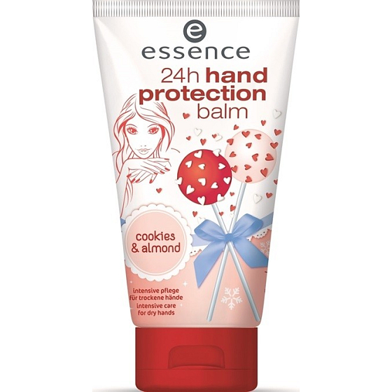 Essence 24h Hand Protection Balm Cookies & Almond ochranný krém na ruky 100 ml