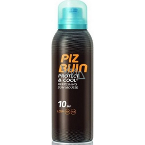 Piz Buin Protect & Cool Refreshing Sun Mousse SPF 10 pena na opaľovanie 150 ml