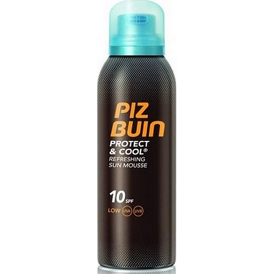 Piz Buin Protect & Cool Refreshing Sun Mousse SPF 10 pena na opaľovanie 150 ml