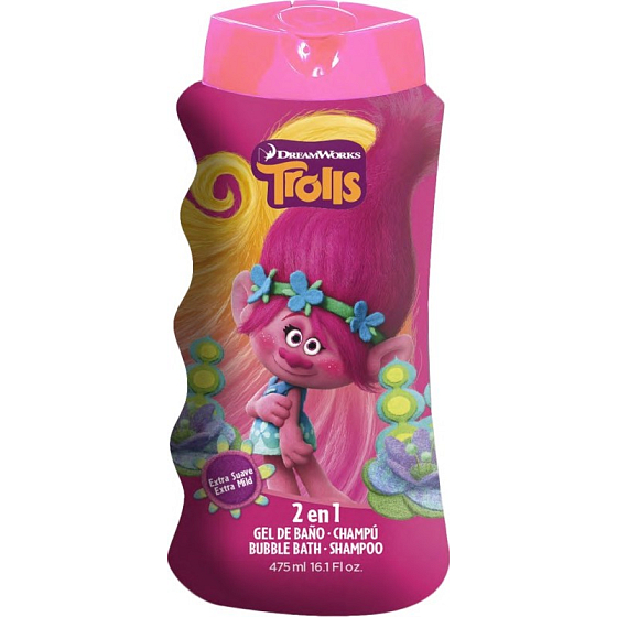 Trollovia sprchový a kúpeľový gél pre deti 475 ml