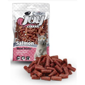 Calibra Joy Classic Lososové tyčinky doplnkové krmivo pre dospelé mačky 70 g