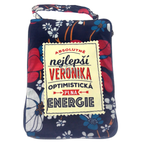 Albi Skladacia taška na zips do kabelky s menom Veronika 42 x 41 x 11 cm