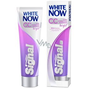 Signal White Now CC Care Correction Bright bieliaca zubná pasta pre komplexnú starostlivosť 75 ml