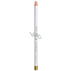 Uni Mitsubishi Dermatograph Rainbow Priemyselná popisovacie ceruzka tabuľová pre rôzne typy povrchov Biela 1 kus