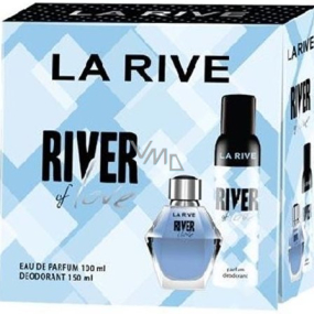 La Rive River of Love toaletná voda pre ženy 100 ml + deodorant sprej 150 ml, darčeková sada