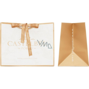 Castelbel Darčeková papierová taška malá 24,5 x 20 x 14 cm Biela