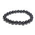Zlatý kameň modrý Avanturín náramok elastický, guľôčka 8 mm / 16-17 cm, kameň ambícií