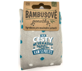 Cestovné ponožky Albi Bamboo, veľkosť 37 - 42