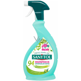 Sanytol 94% univerzálny dezinfekčný čistiaci prostriedok v spreji rastlinného pôvodu 500 ml