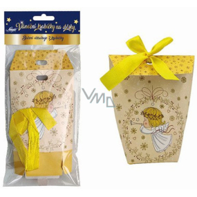 Nekupto Vianočná darčeková krabička Anjel 12 x 14 x 5,5 cm 2 kusy