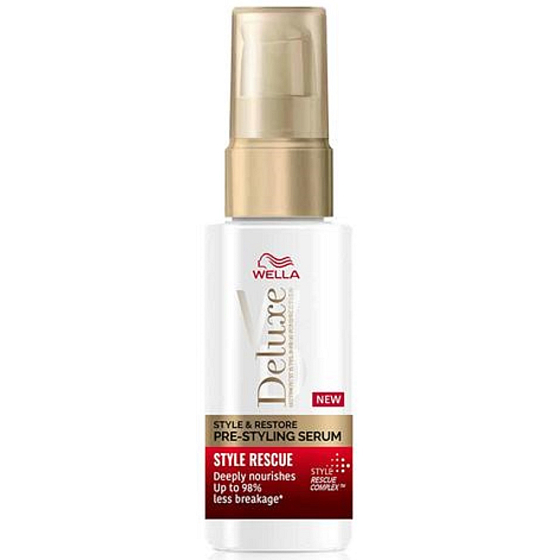 Wella Deluxe Style & Restore sérum na obnovu a posilnenie vlasov 50 ml