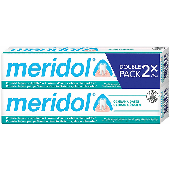 Meridol Gum Protection zubná pasta pre ochranu ďasien 2 x 75 ml, duopack