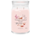 Yankee Candle Pink Sands - Vonná sviečka Pink Sands Signature Tumbler veľká sklenená 2 knôty 567 g