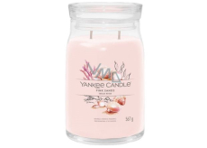 Yankee Candle Pink Sands - Vonná sviečka Pink Sands Signature Tumbler veľká sklenená 2 knôty 567 g