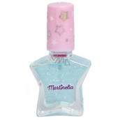 Martinelia Star lak na nechty pre deti modrý s trblietkami 3,5 ml
