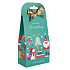 Albi Vianočné mandle v škorici Merry Christmas geometria modrá 120 g