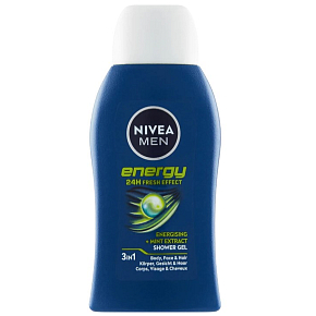 Nivea Men Energy sprchový gel pre mužov, 50 ml Nivea Men Energy sprchový gel pre mužov, 50 ml