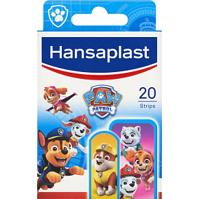 Hansaplast Paw Patrol detské náplasti s motivmi tlapovej patroly, 20 ks