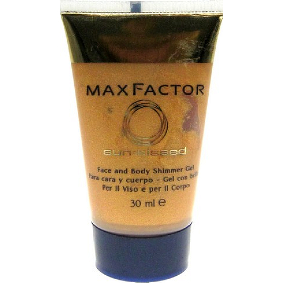 Max Factor Sun-Kissed Face & Body Shimmer Gel bronzujúci gél 30 ml