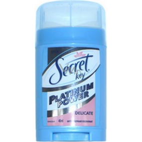 Secret Key Platinum Power Delicate antiperspirant dezodorant stick pre ženy 40 ml
