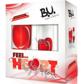 BU Heartbeat toaletná voda 50 ml + dezodorant sprej 150 ml, pre ženy darčeková sada