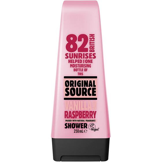 Original Source Malina a Vanilkové mlieko sprchový gél 250 ml