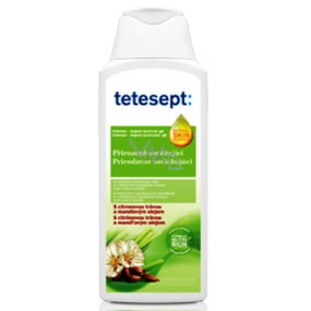 Tetesept Prirodzene osviežujúci Citronela + Mandľový olej sprchový gél 250 ml