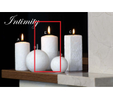 Lima Mramor intimitu vonná sviečka biela valec 60 x 120 mm 1 kus