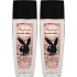 Playboy Play It Sexy parfumovaný dezodorant sklo pre ženy 2 x 75 ml, duopack