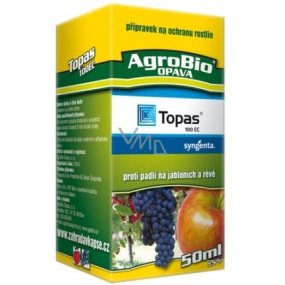 AgroBio Topas 100EC prípravok proti múčnatke na jabloniach a viniči 50 ml