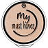 Essence My Must haves Eyeshadow očné tiene 01 Go Goldie! 1,7 g