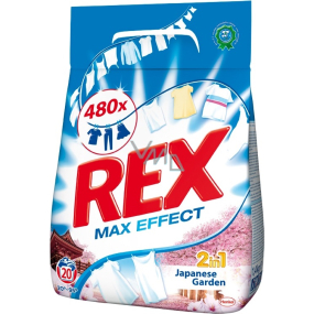 Rex Max Effect Japanese Garden prášok na pranie 20 dávok 1,4 kg