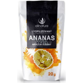 Allnature Ananás sušený mrazom kúsky 20 g