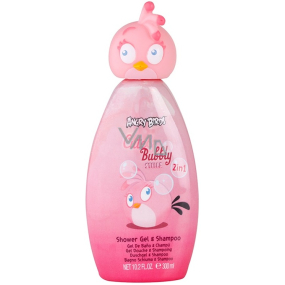 Angry Birds Cute & Bubbly Stella 2v1 sprchový gél a šampón pre deti 300 ml