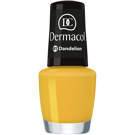 Dermacol Nail Polish Mini Summer Collection lak na nechty 01 Dandelion 5 ml