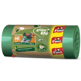 Fino Green Life Vrecko do koša 60 l 60 x 66 cm 18 kusov