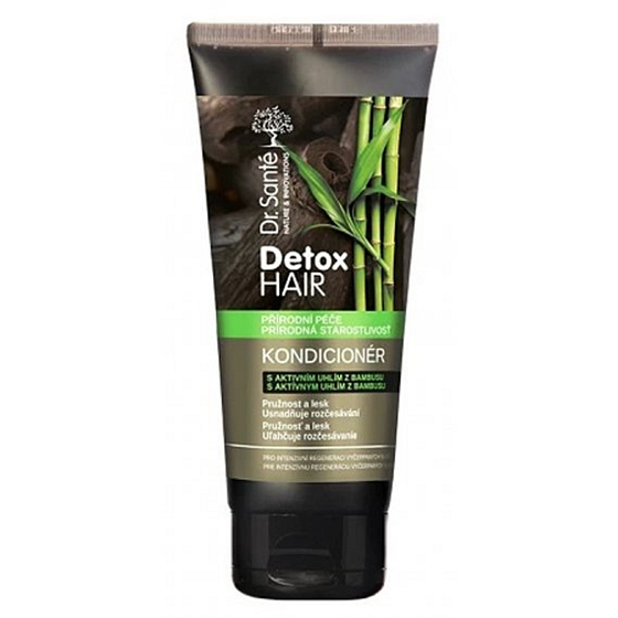 Dr. Santé Detox Hair kondicionér na vlasy s aktívnym uhlím z bambusu 200 ml