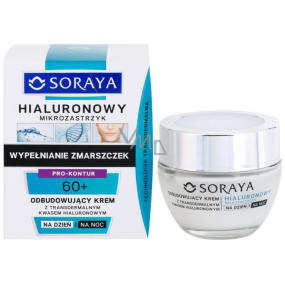 Soraya Hyaluronic Micro-Injection 60+ obnovujúci krém s transdermálnej kyselinou hyalurónovou na deň / noc 50 ml