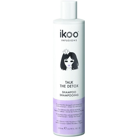 Ikoo Talk the Detox šampón pre silne poškodené vlasy 250 ml