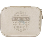 Albi Šperkovnica s venovaním Babička 10 x 8 x 5 cm