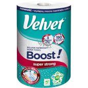 Velvet Boost papierové uteráky tri vrstvy 150 kusov 1 kus