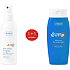 Ziaja Sun SPF 50+ UVA/UVB vodeodolné opaľovacie mlieko v spreji 170 ml + mlieko na predĺženie opálenia pre všetky typy pokožky 200 ml, duopack
