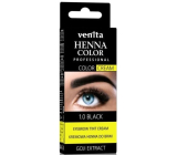 Venita Henna Color krémová farba na obočie 1.0 Čierna 30 g