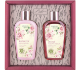 Bohemia Gifts Rosehip and Rose Cream Shower Gel 250 ml + Gentle Hair Shampoo 250 ml, kozmetická sada pre ženy