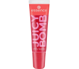 Essence lesk na pery Juicy Bomb s ovocnou vôňou 104 Poppin' Pomegranate 10 ml